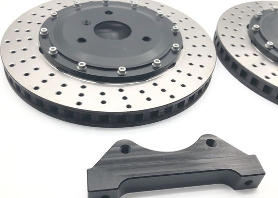 Jekit Car Drilled Brake Disc Front 330*28mm Brake Disc Bracket