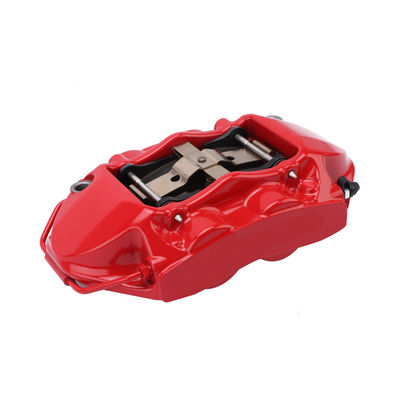 Jekit 4 Pots Red 360x28mm Dual Rear Caliper Kit Grey Cast Iron HT250 Disc