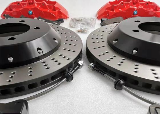 Jekit Drilled Brake Disc 405mm 6061 Big Brake Kit Caliper With Bell Bracket