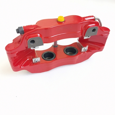 Red 4 Pot Brake Caliper AP5200 Fit 330*28mm Brake Disc Rotor