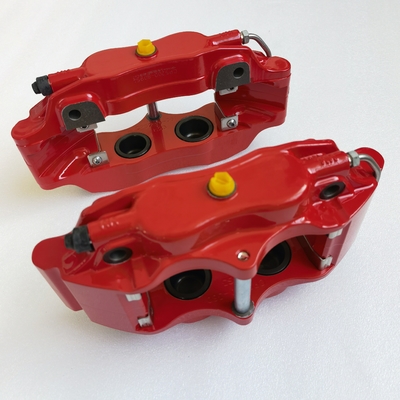 Red 4 Pot Brake Caliper AP5200 Fit 330*28mm Brake Disc Rotor